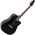 Applause AED96-5HG Wood Classics Black Gloss elektro-akusztikus gitár