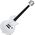 ESP LTD EC Arctic Metal Snow White Satin elektromos gitár