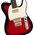 Fender Gold Foil Telecaster EB Candy Apple Burst elektromos gitár