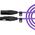 RODE XLR3M XLR-Cable lila 3 m XLR mikrofonkábel