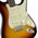 Fender Custom Shop Vintage Custom 1959 Stratocaster RW Chocolate 3-Color Sunburst elektromos gitár