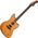Fender Acoustasonic Standard Jazzmaster RW Aged Natural elektro-akusztikus gitár