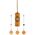 Meinl Sonic Energy CBCSOL Cosmic Bamboo Chime 432 Hz/Sol (nappal) csengő