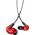 Shure SE215SPE-RD-EFS SE215 Pro Red professzionális izolációs fülhallgató