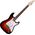 Arrow Tonecaster ST 111 Tobacco Burst Rosewood/White elektromos gitár
