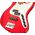 Sadowsky MetroExpress 21-Fret Hybrid P/J Bass Solid Candy Apple Red Metallic High Polish elektromos basszusgitár