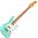 Sadowsky MetroExpress 21-Fret Vintage J/J Bass Solid Sage Green Metallic High Polish 5 húros elektromos basszusgitár
