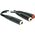 KLOTZ AYS-7 0,2 m TRS 6,3 aljzat - 2 x TS 6,3 mm aljzat Y átalakítókábel/E-Drum splitter