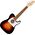 Fender Fullerton Tele 2-Color Sunburst koncert ukulele