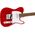 Squier Affinity Series Telecaster FMT SH LRL Crimson Red Transparent elektromos gitár