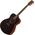 Yamaha FS400 Smoky Black akusztikus gitár