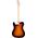 Arrow Telico TL 11 Tobacco Burst Rosewood/White elektromos gitár