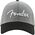 Fender Hipster Dad Hat Gray and Black baseball sapka