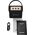 Marshall Stockwell III Black and Brass hordozható Bluetooth hangszóró