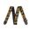 Fender 2" Monogrammed Strap Black/Yellow/Brown gitárheveder