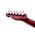 Fender Jim Adkins JA-90 Telecaster Thinline LRL Crimson Red Transparent elektromos gitár