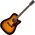 Fender CD-140SCE Dreadnought Sunburst elektro-akusztikus gitár