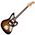 Fender Kurt Cobain Jaguar RW 3-Color Sunburst elektromos gitár