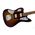 Fender Kurt Cobain Jaguar RW 3-Color Sunburst balkezes elektromos gitár
