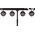 Sagitter SDJ LED Kit 7 LED PAR reflektor szett