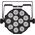 Sagitter SDJ SlimPAR 12 DL LED PAR reflektor