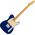 Fender American Ultra Telecaster MN Cobra Blue elektromos gitár