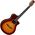 Yamaha NTX3 Brown Sunburst nejlonhúros elektro-klasszikus gitár