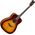 Yamaha FG-TA TransAcoustic Brown Sunburst elektro-akusztikus gitár