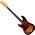 Fender American Professional II Precision Bass RW 3-Color Sunburst balkezes elektromos basszusgitár