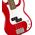 Squier Mini Precision Bass LRL Dakota Red elektromos basszusgitár