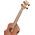 Ortega LIZZY-BS-GB-L balkezes basszus ukulele