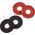 Fender Strap Blocks 4-Pack Black/Red hevederzár