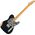 Fender Brad Paisley Road Worn Esquire Telecaster MN Black Sparkle elektromos gitár