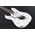 Ibanez JEMJRL-WH Steve Vai balkezes elektromos gitár