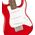 Squier Mini Stratocaster Dakota Red elektromos gitár