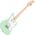 Squier Mini Jazzmaster HH MN Surf Green elektromos gitár