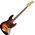 Squier Classic Vibe '60s Jazz Bass LRL 3-Color Sunburst basszusgitár