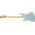 Squier Classic Vibe '60s Jazz Bass LRL Daphne Blue basszusgitár