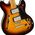Squier Classic Vibe Starcaster 3-Color Sunburst elektromos gitár