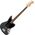 Squier Affinity Jaguar Bass H LRL Charcoal Frost Metallic elektromos basszusgitár