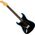 Fender American Professional II Stratocaster RW Dark Night balkezes elektromos gitár
