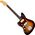 Fender American Professional II Jazzmaster RW 3-Color Sunburst balkezes elektromos gitár