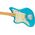 Fender American Professional II Jazzmaster MN Miami Blue balkezes elektromos gitár