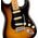 Fender American Ultra Luxe Stratocaster MN 2-Color Sunburst elektromos gitár