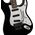 Fender Tom Morello Stratocaster RW Black elektromos gitár