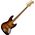Fender  Jaco Pastorius Jazz Bass Fretless PF 3-Color Sunburst elektromos basszusgitár