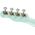 Fender Venice Daphne Blue szoprán ukulele