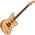 Fender American Acoustasonic Jazzmaster EB Natural elektro-akusztikus gitár