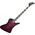 Jackson JS Series Kelly Bird JS3Q Transparent Red Burst elektromos basszusgitár