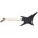 Jackson JS Series Warrior JS32 Black with White Bevels elektromos gitár